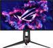 Монітор Asus 26.5" ROG Swift PG27UCDM 2xHDMI, DP, USB-C, 3xUSB, QD-OLED, 3840x2160, 240Hz, 0.03ms, DCI-P3 99%, FreeSync, Pivot, HDR400 (90LM0B30-B01971) - фото 5 з 10