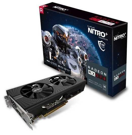 Відеокарта Sapphire AMD Radeon RX 570 NITRO+ 8Gb GDDR5 (11266-09