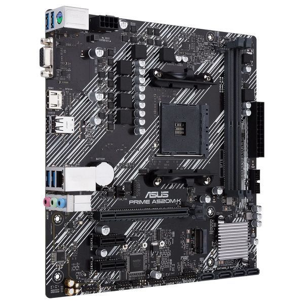 Материнcька плата ASUS PRIME A520M-K sAM4 A520 2xDDR4 HDMI D-Sub mATX (90MB1500-M0EAY0) - купити в Україні за низькою ціною в інтернет-магазині "Rincom"