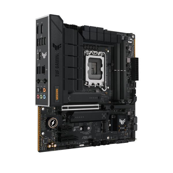 Материнcька плата ASUS TUF GAMING B760M-PLUS WIFI II s1700 B760 4xDDR5 M.2 HDMI DP Wi-Fi BT mATX (90MB1HE0-M0EAY0) - купити в Україні за низькою ціною в інтернет-магазині "Rincom"