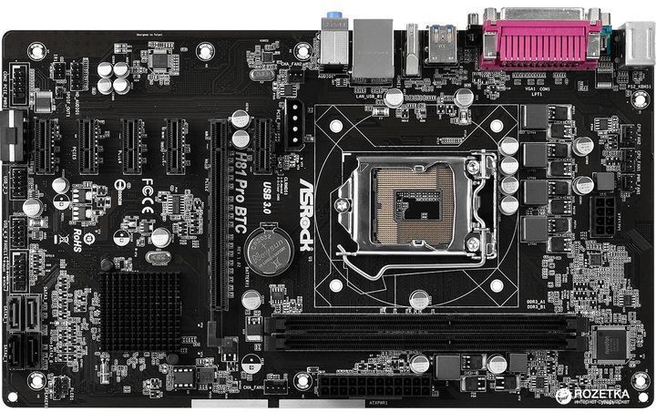 Материнська плата AsRock H81 Pro BTC (S1150, INTEL H81, ATX) (H81 Pro BTC) - купити в Україні за низькою ціною в інтернет-магазині "Rincom"