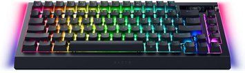 Клавіатура механічна Razer BlackWidow V4 Pro 75%, 81key, Mechanical Switches Gen-3, USB-A/WL/BT, EN, RGB, чорний (RZ03-05130100-R3M1) - купити в Україні за низькою ціною в інтернет-магазині "Rincom"