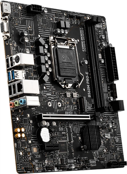 Материнська плата MSI B560M Pro-E (s1200, Intel B560, microATX) (MSI B560M PRO-E) - купити в Україні за низькою ціною в інтернет-магазині "Rincom"