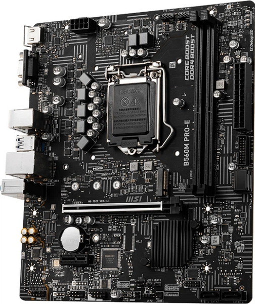 Материнська плата MSI B560M Pro-E (s1200, Intel B560, microATX) (MSI B560M PRO-E) - купити в Україні за низькою ціною в інтернет-магазині "Rincom"