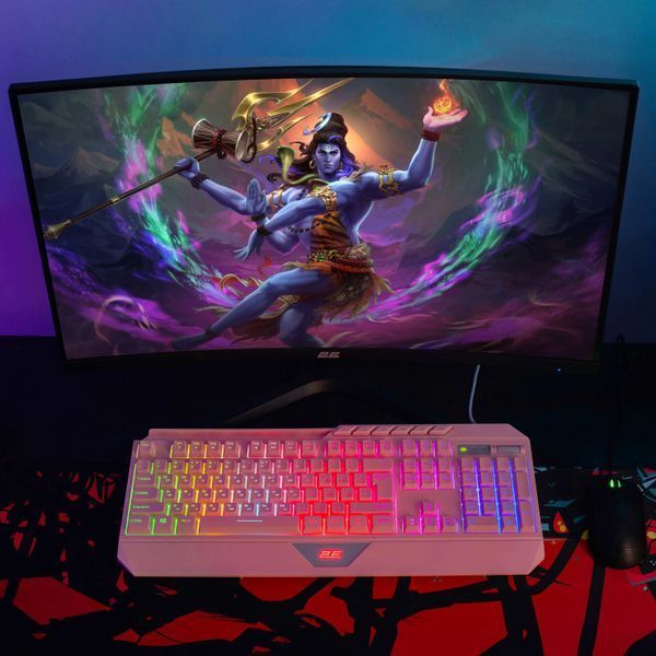 Монітор 2E GAMING 27" R2723BV HDMI, DP, VA, 165Hz, 6ms, CURVED, FreeSync (2E-R2723BV-01.UA) - купити в Україні за низькою ціною в інтернет-магазині "Rincom"