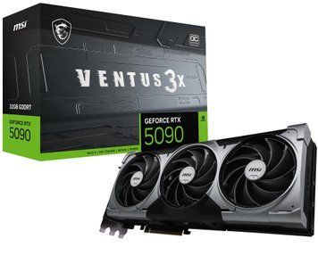 Відеокарта PCIE16 RTX5090 32GB GDDR7 RTX5090 32G VEN 3X OC MSI (RTX5090 32G VEN 3X OC) - купити в Україні за низькою ціною в інтернет-магазині "Rincom"
