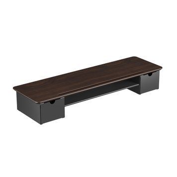 Настільна підставка для монітора OfficePro MR161DW Dark Wood/Black (MR161DW)