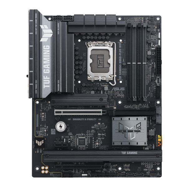 Материнcька плата ASUS TUF GAMING B860-PLUS WIFI s1851 B860 2xDDR5 M.2 DP HDMI USB Type-C Wi-Fi BT ATX (90MB1JL0-M0EAY0) - купити в Україні за низькою ціною в інтернет-магазині "Rincom"