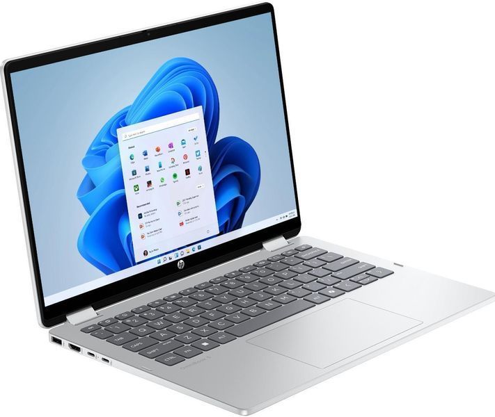 Ноутбук HP OmniBook 5 Flip x360 14" 2K IPS Touch, Intel 3-100U, 8GB, F512GB, UMA, DOS, сріблястий (BV6A1EA) - купити в Україні за низькою ціною в інтернет-магазині "Rincom"