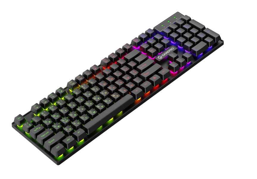 Клавіатура дротова GamePro GK296 (GK296) - купити в Україні за низькою ціною в інтернет-магазині "Rincom"