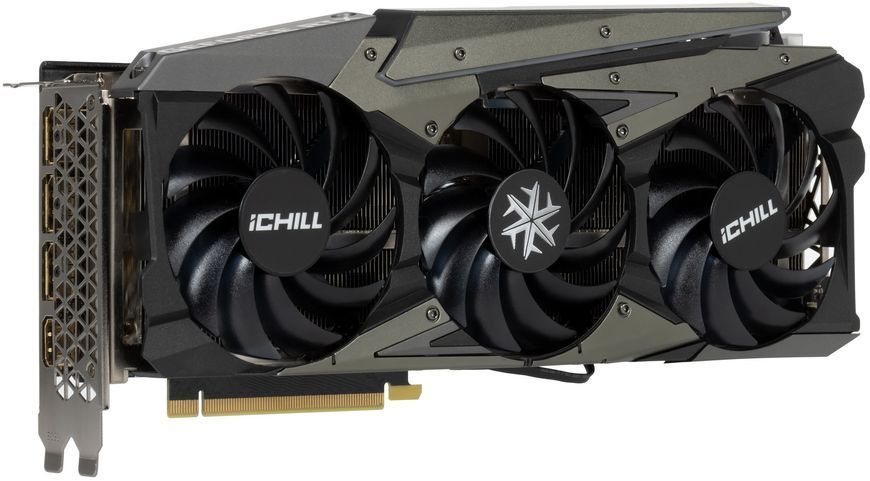 Відеокарта Inno3D RTX 3070 iCHILL X3 8GB GDDR6 (M30703-08D6-1710VA38) - купити в Україні за низькою ціною в інтернет-магазині "Rincom"