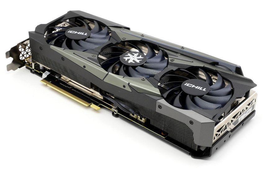 Відеокарта Inno3D RTX 3070 iCHILL X3 8GB GDDR6 (M30703-08D6-1710VA38) - купити в Україні за низькою ціною в інтернет-магазині "Rincom"