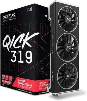 Відеокарта XFX AMD Radeon RX 6700 XT SPEEDSTER QICK 319 BLACK Gaming 12GB (RX-67XTYP VD.0) - купити в Україні за низькою ціною в інтернет-магазині "Rincom"