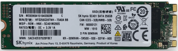 SSD накопичувач SK hynix 256GB M.2 2280 SATA (HFS256G39TNH-73A0A) - купити в Україні за низькою ціною в інтернет-магазині "Rincom"