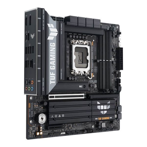 Материнcька плата ASUS TUF GAMING B860M-PLUS s1851 B860 4xDDR5 M.2 DP HDMI USB Type-C mATX (90MB1JW0-M0EAY0) - купити в Україні за низькою ціною в інтернет-магазині "Rincom"