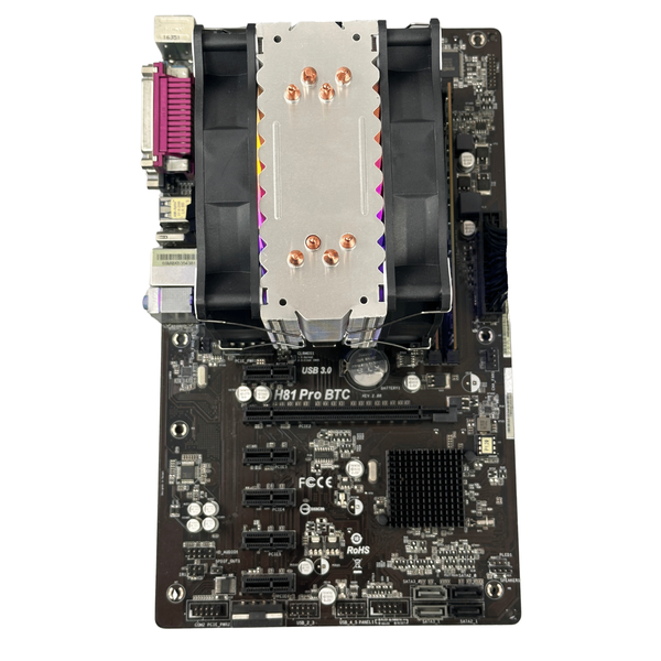 Комплект: Материнська плата H81 / Процесор Xeon E3-1240 V3 / 16GB DDR3 / RGB-кулер (K-H81-1240-16-RGB) - купити в Україні за низькою ціною в інтернет-магазині "Rincom"