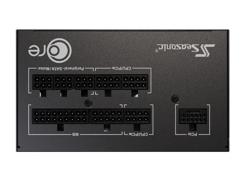 Блок живлення ATX 850W BLACK CORE GX-850-ATX31 SEASONIC (CORE GX-850-ATX31) - купити в Україні за низькою ціною в інтернет-магазині "Rincom"
