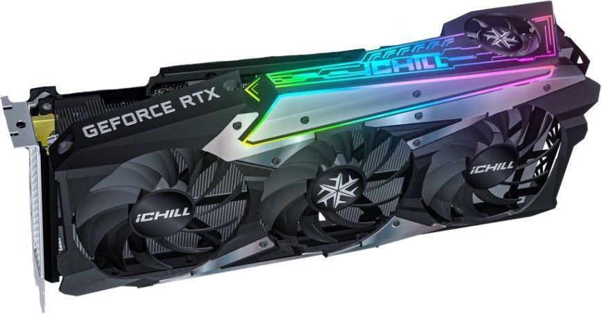 Відеокарта Inno3D RTX 3070 8Gb iCHILL X3 LHR GDDR6 (C30703-08D6X-1710VA38) - купити в Україні за низькою ціною в інтернет-магазині "Rincom"