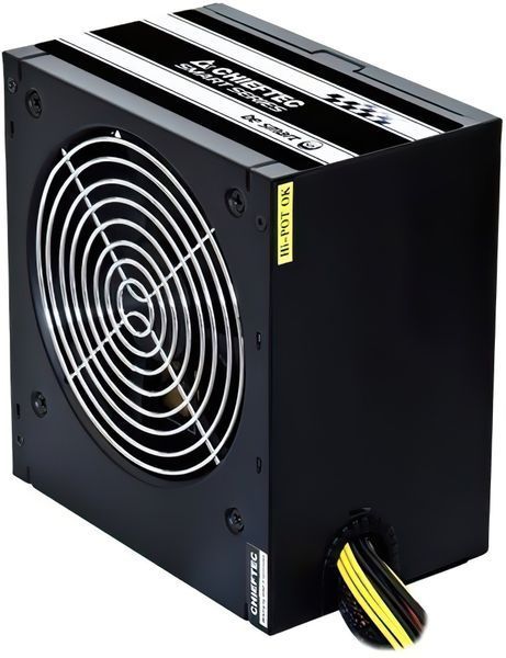 Блок живлення CHIEFTEC Smart (600W), >85%, 120мм, 1xMB 24pin(20+4), 1xCPU 8pin(4+4), 2xMolex, 4xSATA, 2xPCIe 8pin(6+2) (GPS-600A8) - купити в Україні за низькою ціною в інтернет-магазині "Rincom"