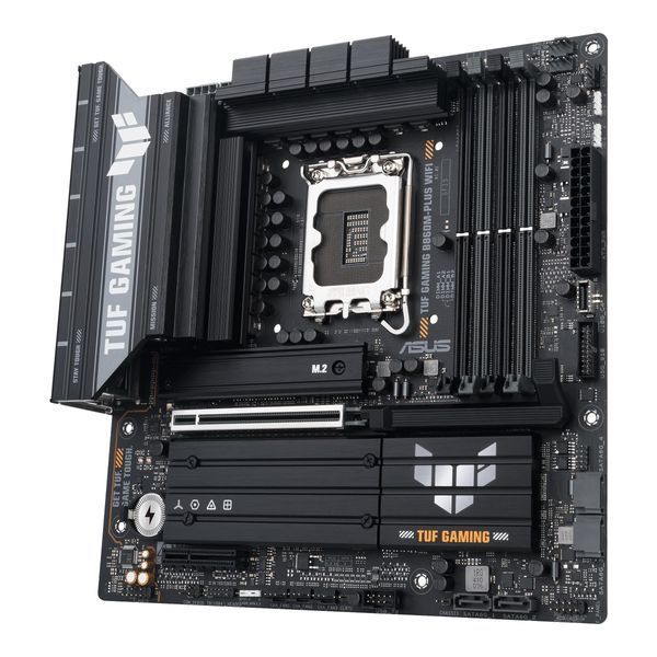 Материнcька плата ASUS TUF GAMING B860M-PLUS WIFI s1851 B860 4xDDR5 M.2 DP HDMI USB Type-C Wi-Fi BT mATX (90MB1JV0-M0EAY0) - купити в Україні за низькою ціною в інтернет-магазині "Rincom"