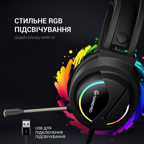 Гарнітура ігрова GamePro Nitro (HS565) (HS565)