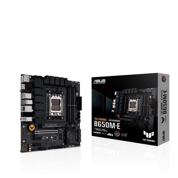 Материнcька плата ASUS TUF GAMING B650M-E sAM5 B650 2xDDR5 M.2 HDMI DP mATX (90MB1FU0-M0EAY0) - купити в Україні за низькою ціною в інтернет-магазині "Rincom"