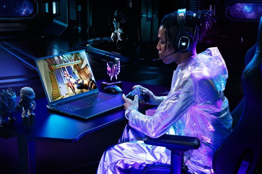 Ноутбук Acer Predator Helios Neo 18 PHN18-72 18" WQXGA IPS, Intel U9-275HX, 64GB, F2TB, NVD5070Ti-12, Win11P, чорний (NH.QVLEU.003) - купити в Україні за низькою ціною в інтернет-магазині "Rincom"