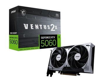 Відеокарта PCIE16 RTX5060 8GB GDDR7 RTX5060 8G VENTUS 2X OC MSI (RTX5060 8G VENTUS 2X OC) - купити в Україні за низькою ціною в інтернет-магазині "Rincom"