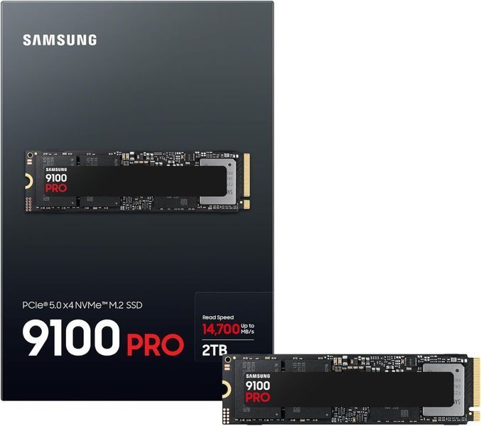 Накопичувач SSD Samsung M.2 2TB PCIe 5.0 9100PRO (MZ-VAP2T0BW) - купити в Україні за низькою ціною в інтернет-магазині "Rincom"