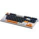 Дротова механічна клавіатура GamePro MK180W (Red) з Hot-Swap RGB White (MK180W) - фото 7 з 20