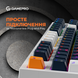 Дротова механічна клавіатура GamePro MK180W (Red) з Hot-Swap RGB White (MK180W) - фото 17 з 20