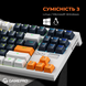 Дротова механічна клавіатура GamePro MK180W (Red) з Hot-Swap RGB White (MK180W) - фото 18 з 20