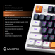 Дротова механічна клавіатура GamePro MK180W (Red) з Hot-Swap RGB White (MK180W) - фото 13 з 20