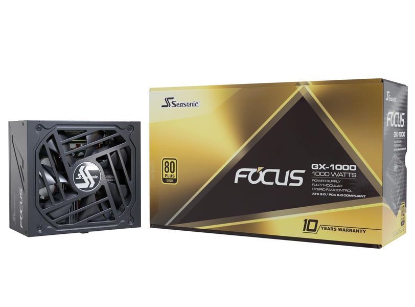 Блок живлення ATX 1000W FOCUS-GX-1000-ATX31 SEASONIC (FOCUS-GX-1000-ATX31) - купити в Україні за низькою ціною в інтернет-магазині "Rincom"