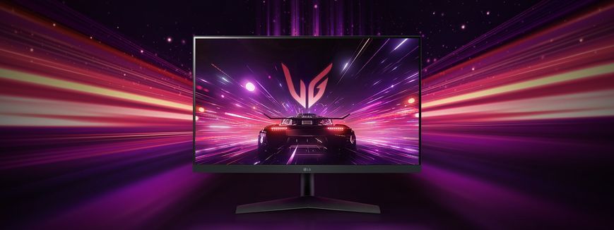 Монітор LG 23.8" 24GS60F-B HDMI, DP, Audio, IPS, 180Hz, 1ms, sRGB 99%, G-SYNC, FreeSync, HDR10 (24GS60F-B) - купити в Україні за низькою ціною в інтернет-магазині "Rincom"