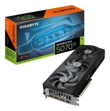 Відеокарта PCIE16 RTX5070TI 16GB GV-N507TEAGLE OC-16GD GIGABYTE (GV-N507TEAGLE OC-16GD 1.0) - купити в Україні за низькою ціною в інтернет-магазині "Rincom"