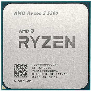 Процесор AMD Ryzen 5 5500 (AM4, 12T, Tray) (AMD) (Ryzen 5 5500) - купити в Україні за низькою ціною в інтернет-магазині "Rincom"