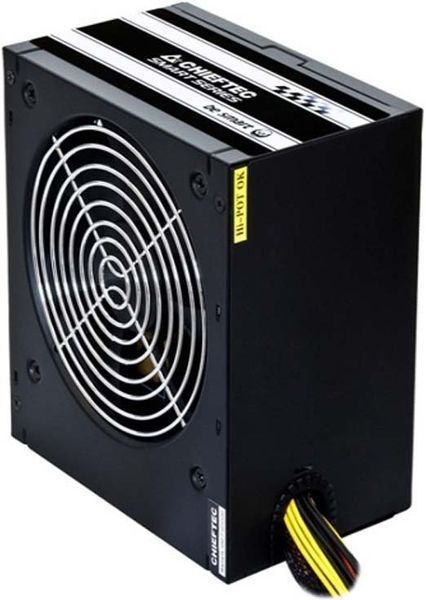 Блок живлення CHIEFTEC Smart (500W), >85%, 120мм, 1xMB 24pin(20+4), 1xCPU 8pin(4+4), 2xMolex, 3xSATA, 1xPCIe 8pin(6+2) (GPS-500A8) - купити в Україні за низькою ціною в інтернет-магазині "Rincom"