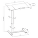 Офісний стіл з регулюванням висоти OfficePro ODM320DW (ODM320DW)