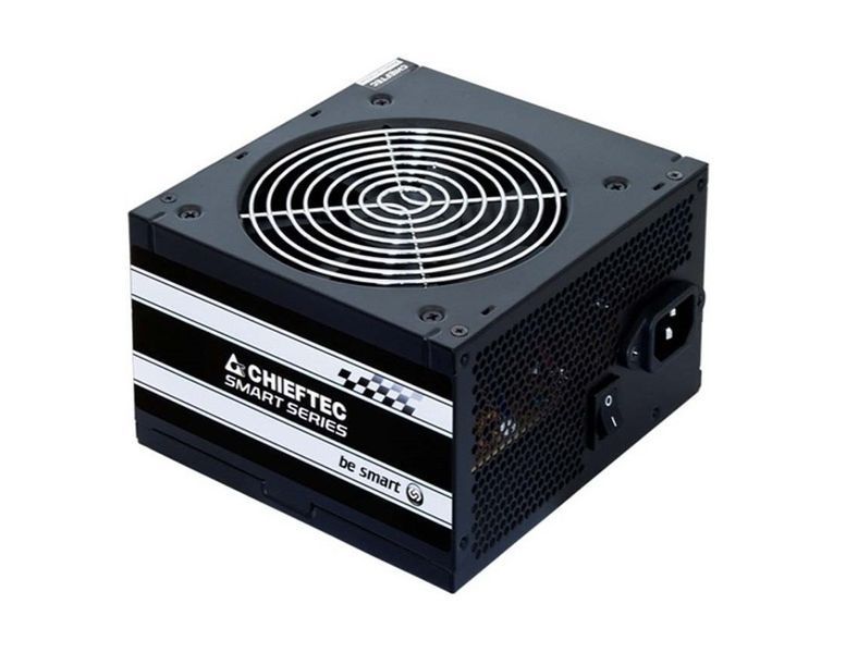 Блок живлення CHIEFTEC Smart (500W), >85%, 120мм, 1xMB 24pin(20+4), 1xCPU 8pin(4+4), 2xMolex, 3xSATA, 1xPCIe 8pin(6+2) (GPS-500A8) - купити в Україні за низькою ціною в інтернет-магазині "Rincom"
