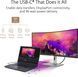 Монітор Asus 34.1" ProArt PA34VCNV 2xHDMI, 2xDP, USB-C, 2xUSB, RJ-45, MM, IPS, 3440x1440, 21:9, sRGB 100%, CURVED, AdaptiveSync, HAS, HDR10 (90LM04A0-B02370) - фото 6 з 9