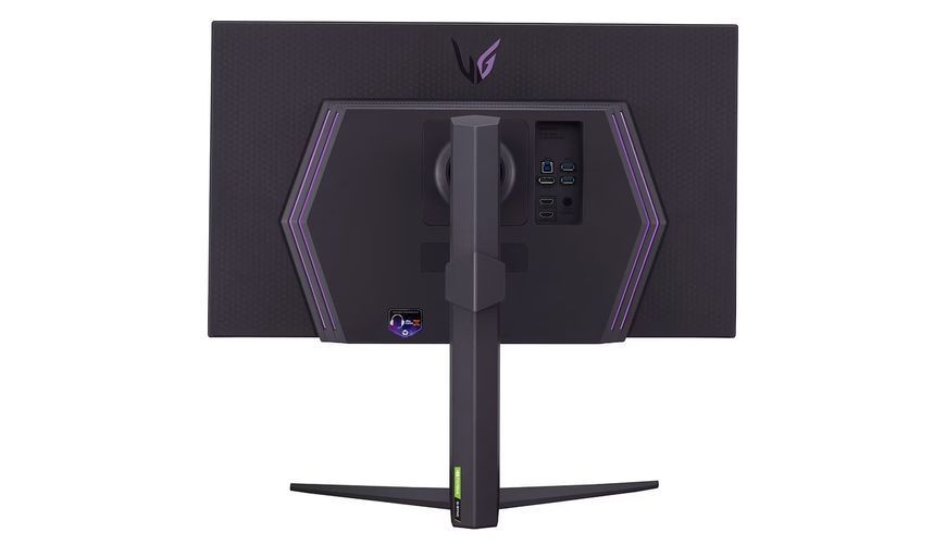 Монітор LG 27" 27GR93U-B 2xHDMI, DP, USB, Audio, IPS, 3840x2160, 144Hz, 1ms, DCI-P3 95%, G-SYNC, FreeSync, Pivot, HDR400 (27GR93U-B) - купити в Україні за низькою ціною в інтернет-магазині "Rincom"