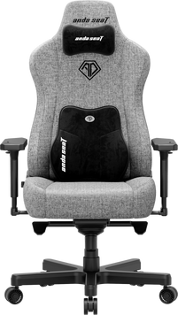 Крісло ігрове Anda Seat Kaiser 3E Grey Fabric Size XL (AD23YC-XL-09-G-CF-G01)