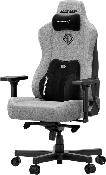 Крісло ігрове Anda Seat Kaiser 3E Grey Fabric Size XL (AD23YC-XL-09-G-CF-G01)