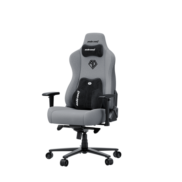 Крісло ігрове Anda Seat Novis Plus Fabric Grey Size XL (AD23YC-XL-01-G-F-G04)