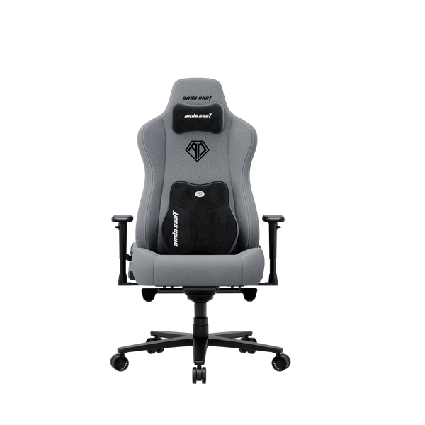 Крісло ігрове Anda Seat Novis Plus Fabric Grey Size XL (AD23YC-XL-01-G-F-G04)
