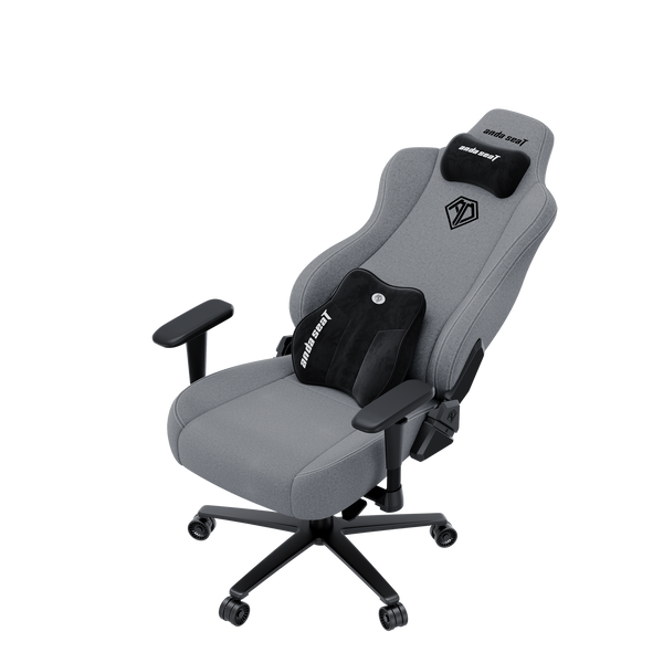 Крісло ігрове Anda Seat Novis Plus Fabric Grey Size XL (AD23YC-XL-01-G-F-G04)