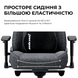 Крісло ігрове Anda Seat Novis Plus Fabric Grey Size XL (AD23YC-XL-01-G-F-G04)