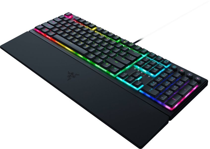 Клавіатура механічна Razer Ornata V3 104key, Mecha-Membrane Switch, USB-A, EN/UK, RGB, чорний (RZ03-04462100-R371) - купити в Україні за низькою ціною в інтернет-магазині "Rincom"