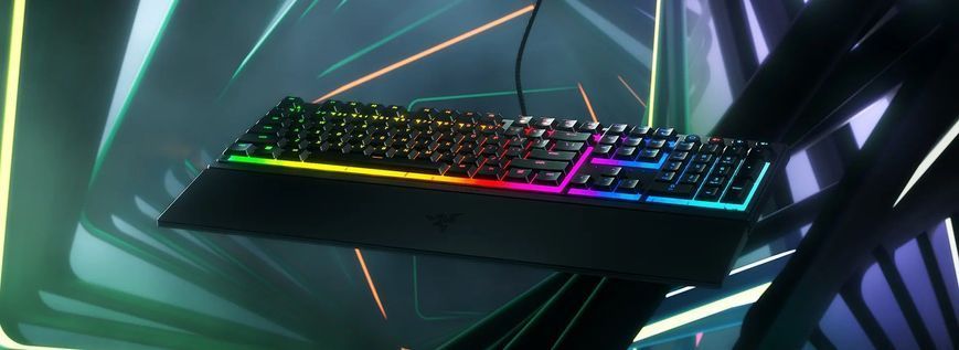 Клавіатура механічна Razer Ornata V3 104key, Mecha-Membrane Switch, USB-A, EN/UK, RGB, чорний (RZ03-04462100-R371) - купити в Україні за низькою ціною в інтернет-магазині "Rincom"